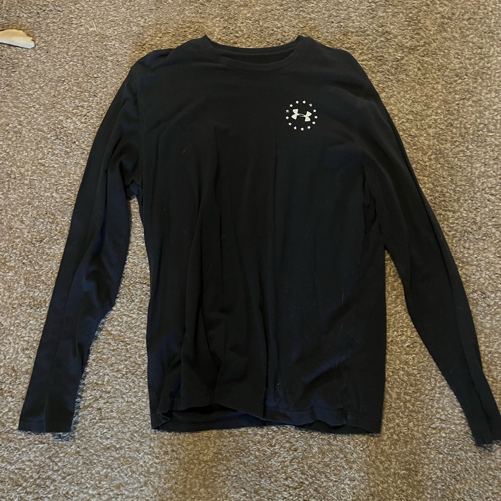 Under Armour Freedom Black HeatGear Shirt